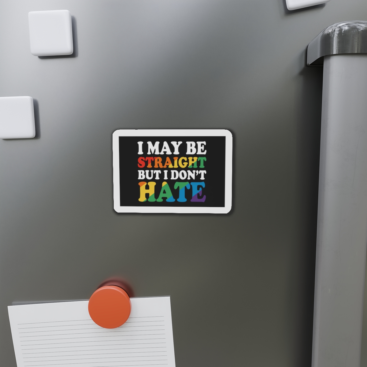Pride Gay Lgbt Rainbow Tshirt Design(3) Die Cut Magnets - Image 8