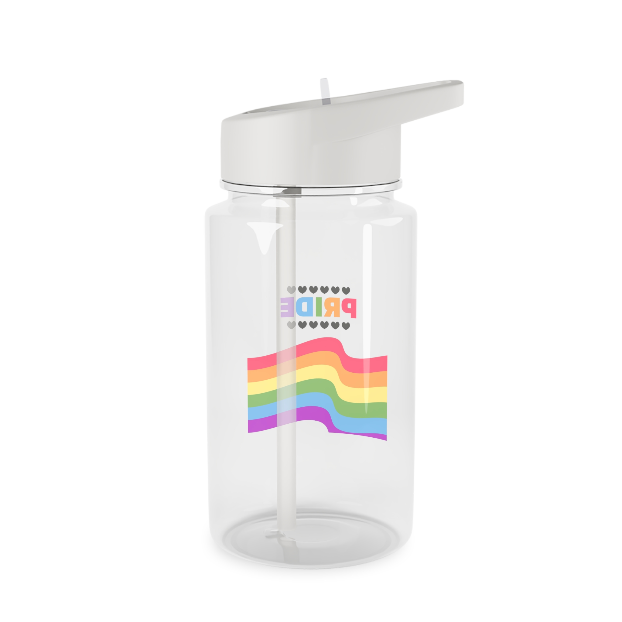 Pride Background With Flag Lgbtq Pride Tritan Water Bottle - Image 2