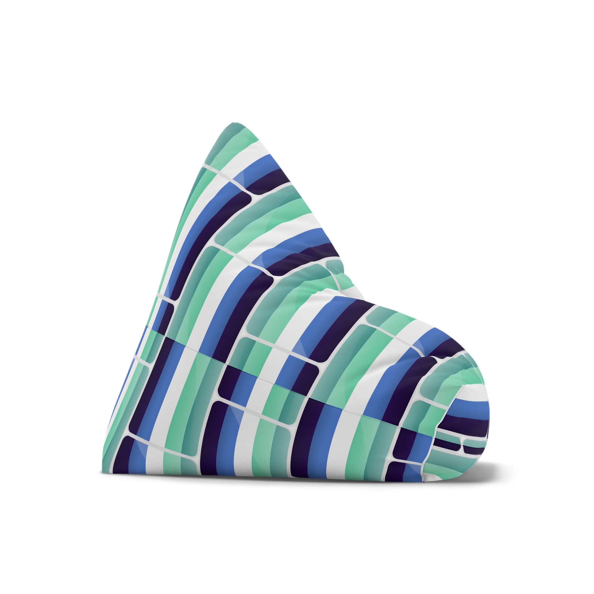 Lesbian Pride Design 20D8BD Bean Bag Chair Cover - Image 7