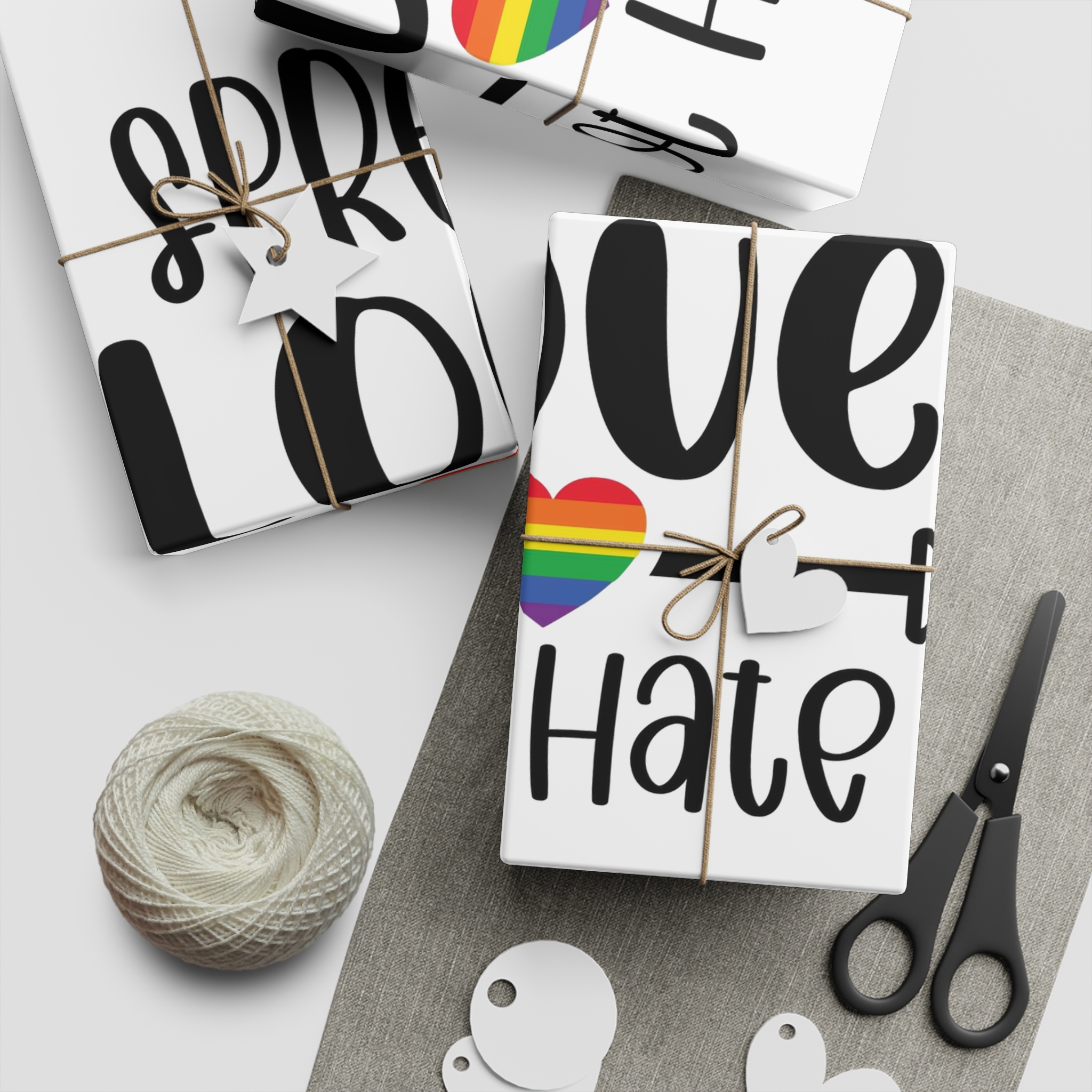 Gay Pride Svg Design(1) Gift Wrapping Paper Sheets 1pc - Image 2