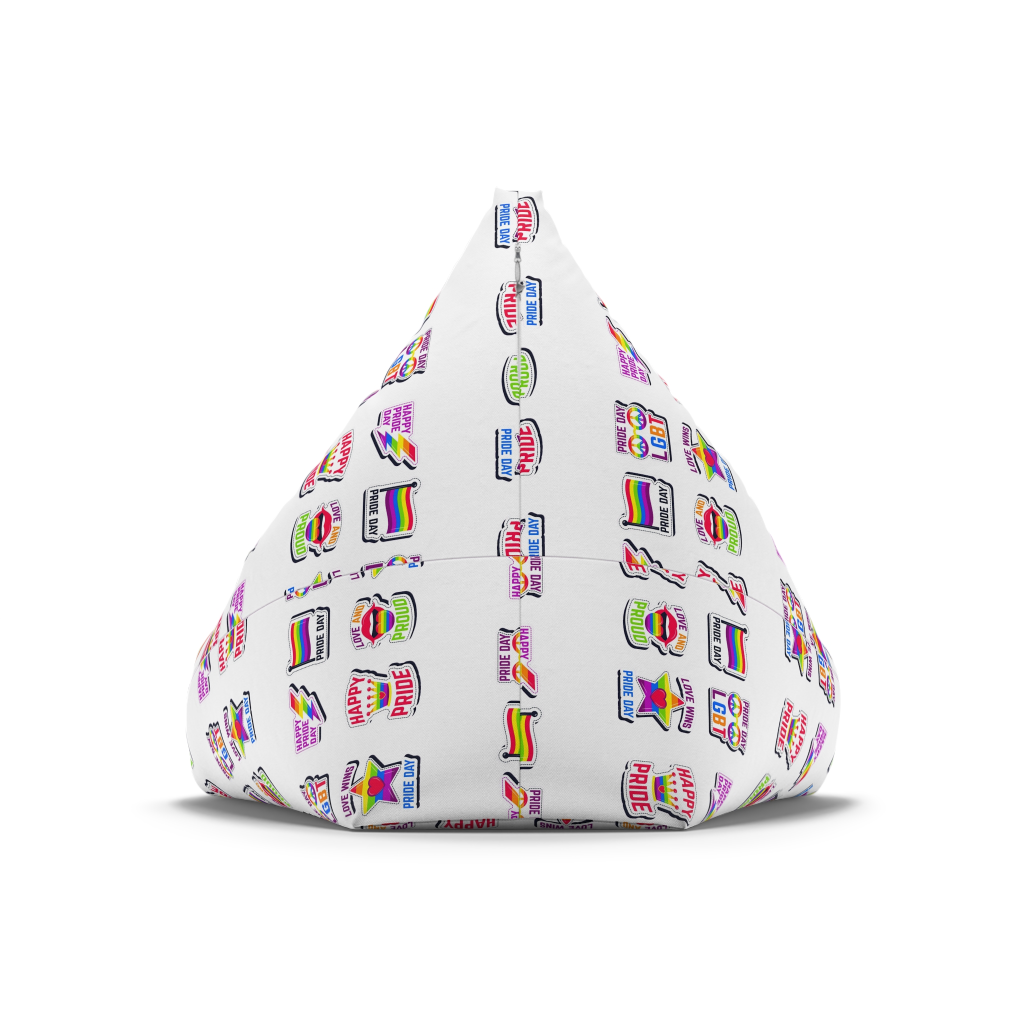 Label Collection With Pride Day Theme Bean Bag Chair Cover - Image 6