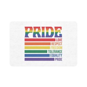 Pride Lgbtq Gay Typography Vector Tshirt Design1 Pet Food Mat 12x18