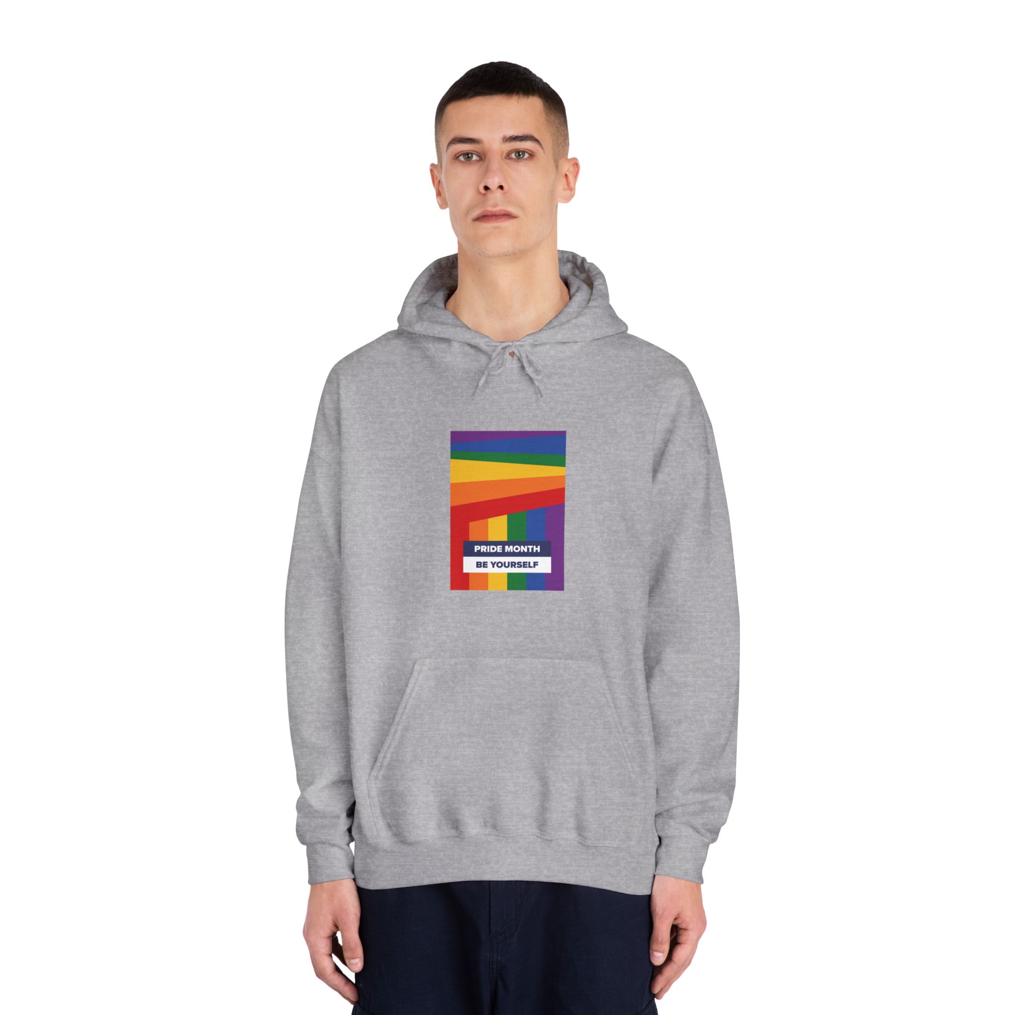 Lgbt Pride Month June Lesbian Gay Bisexual Transgender Lgbtq Flag Rainbow Vector(2)2 Unisex Dryblend Hooded Sweatshirt - Image 15