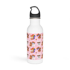 Lesbian Pride Design F6321F Stainless Steel Water Bottle
