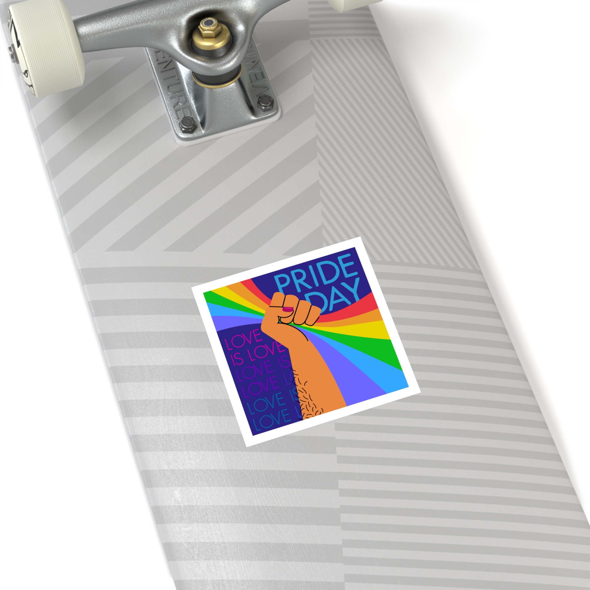 Pride Day Concept(1) Laminate Stickers Square - Image 20