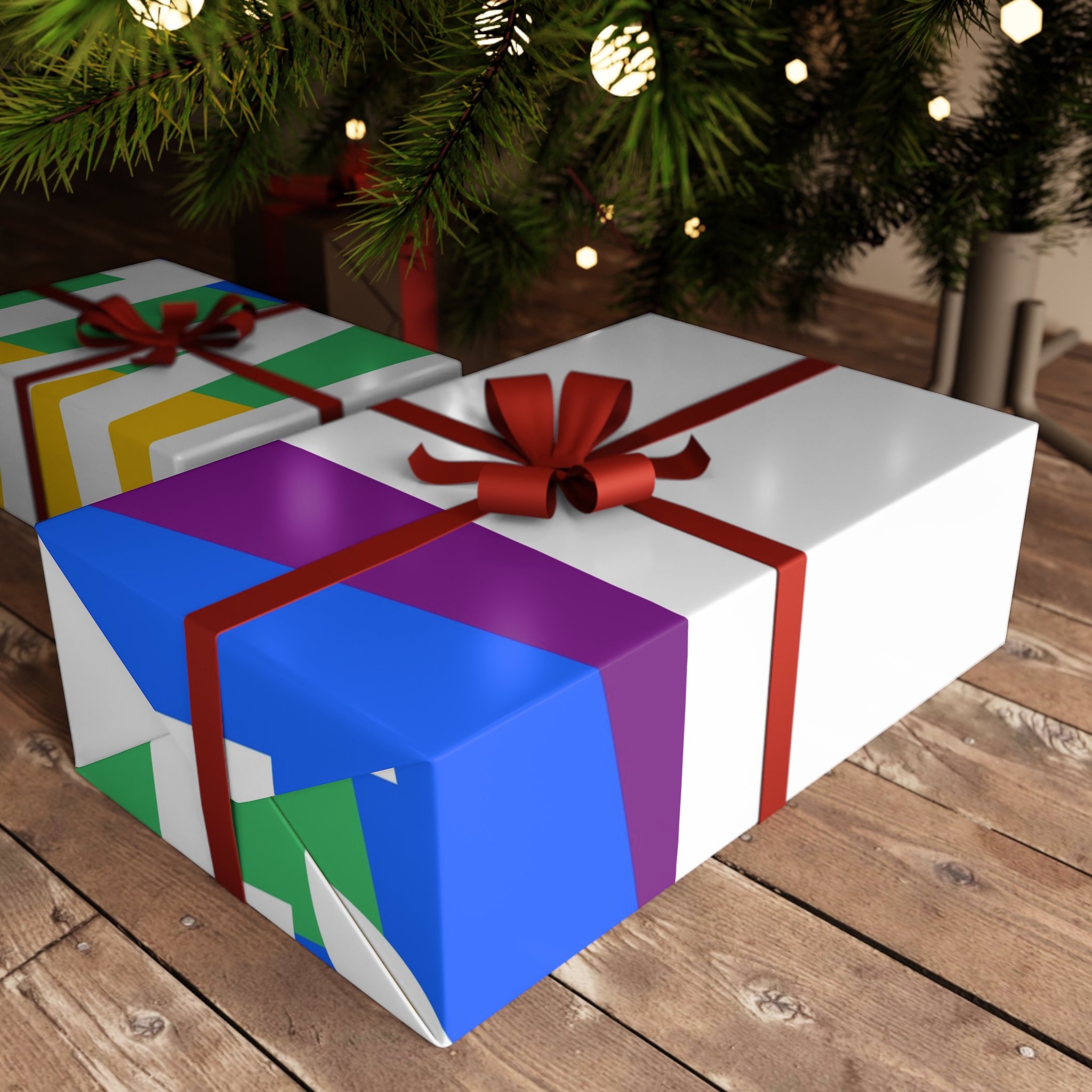 Lgbt Flag 5 Gift Wrapping Paper Sheets 1pc - Image 6