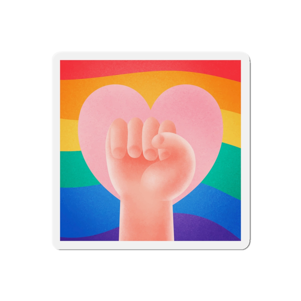 Pride Day Concept 2 Die Cut Magnets - Image 10