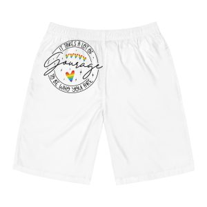 It Takes Lot Be Who You Are Gourage Mens Board Shorts Aop