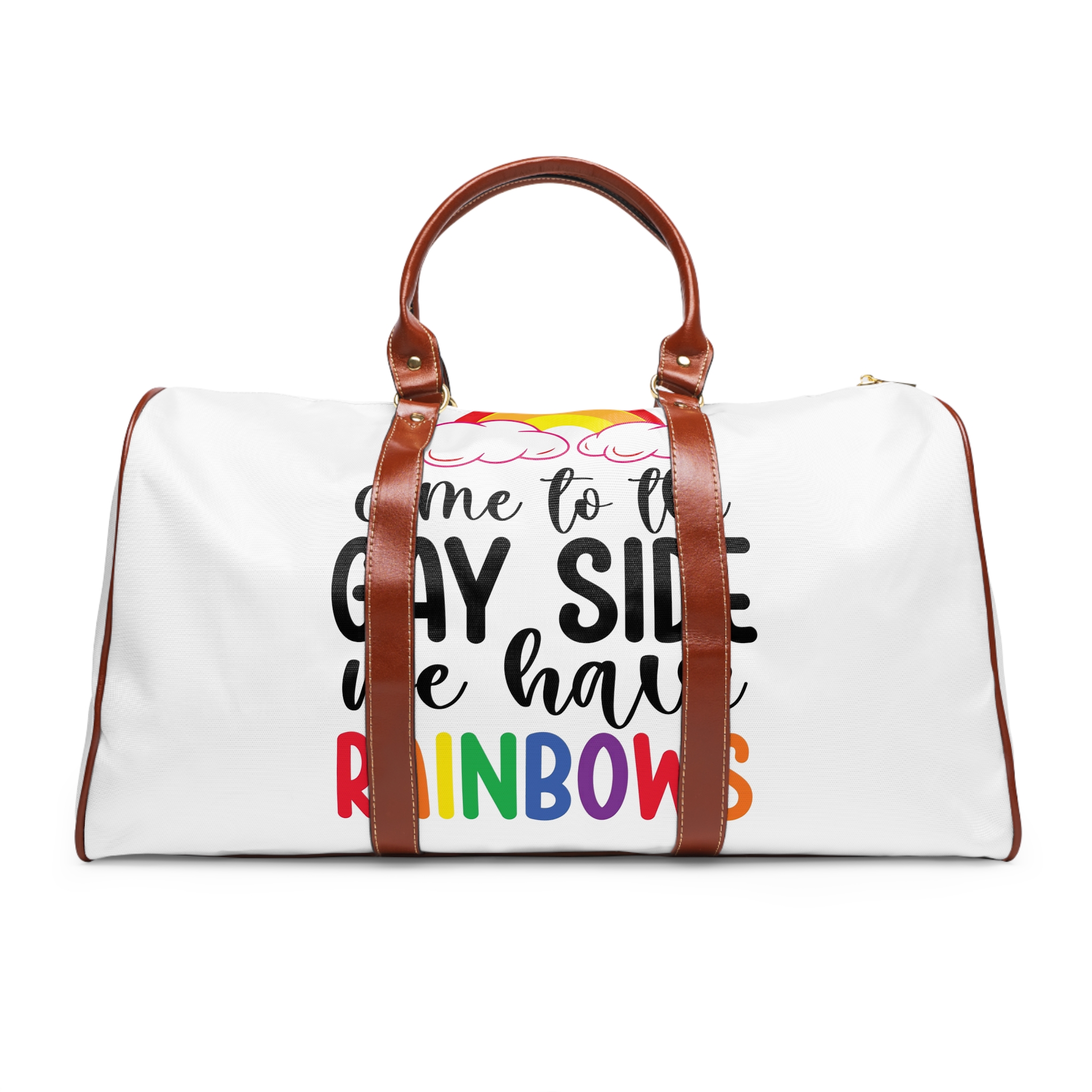 Gay Pride Svg Design Waterproof Travel Bag