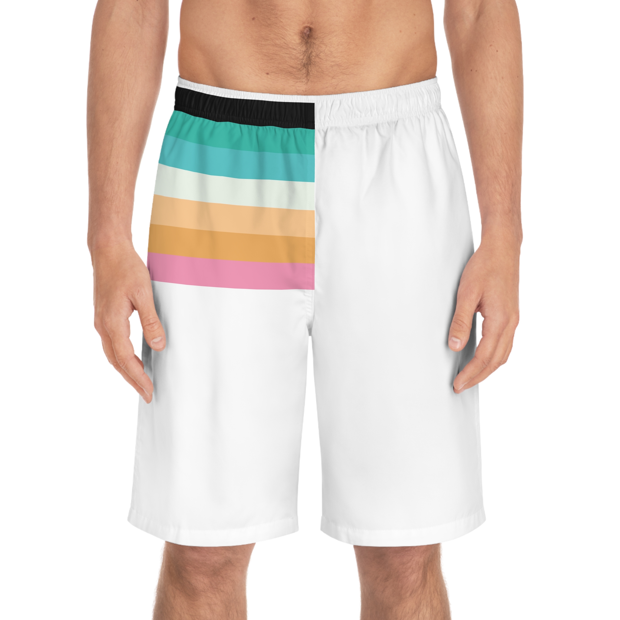 Lesbian Pride Design 1724D6 Mens Board Shorts Aop - Image 3