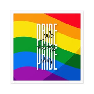 Pride Design 2 Laminate Stickers Square