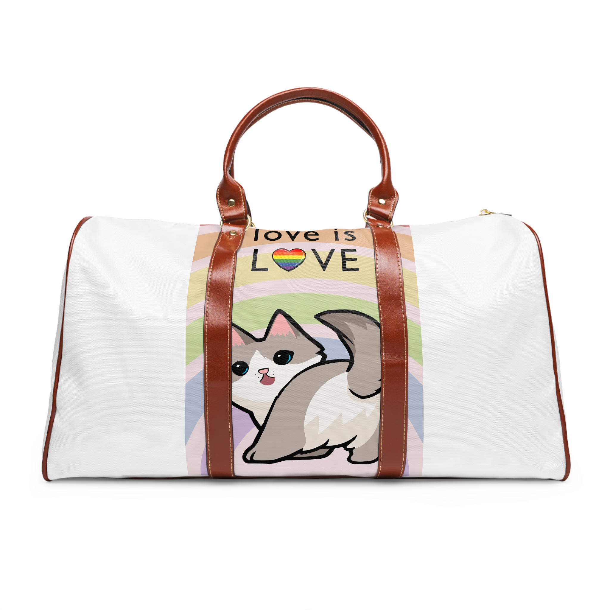 Lesbian Pride Design 20D8A2 Waterproof Travel Bag