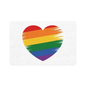 Lgbt Pride Month June Lesbian Gay Bisexual Transgender Lgbtq Flag Rainbow Vector(1) (1) Pet Food Mat 12x18