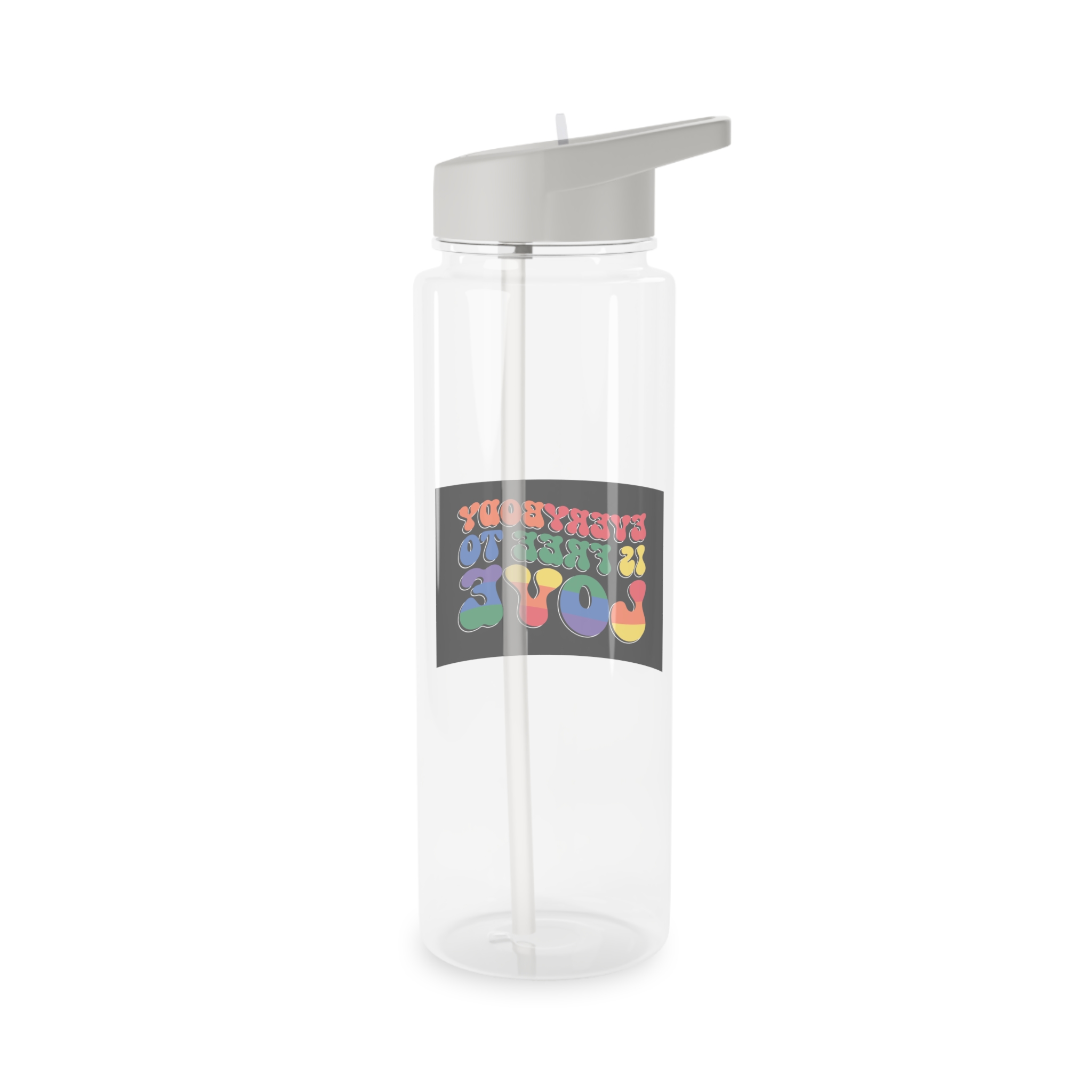 Pride Lgbt Gay Retro Tshirt Design Tritan Water Bottle - Image 6