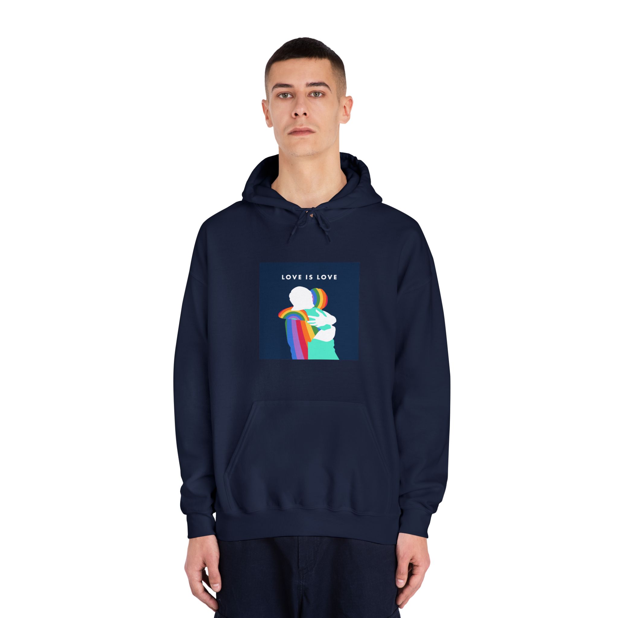 Pride Month 04 Unisex Dryblend Hooded Sweatshirt - Image 31
