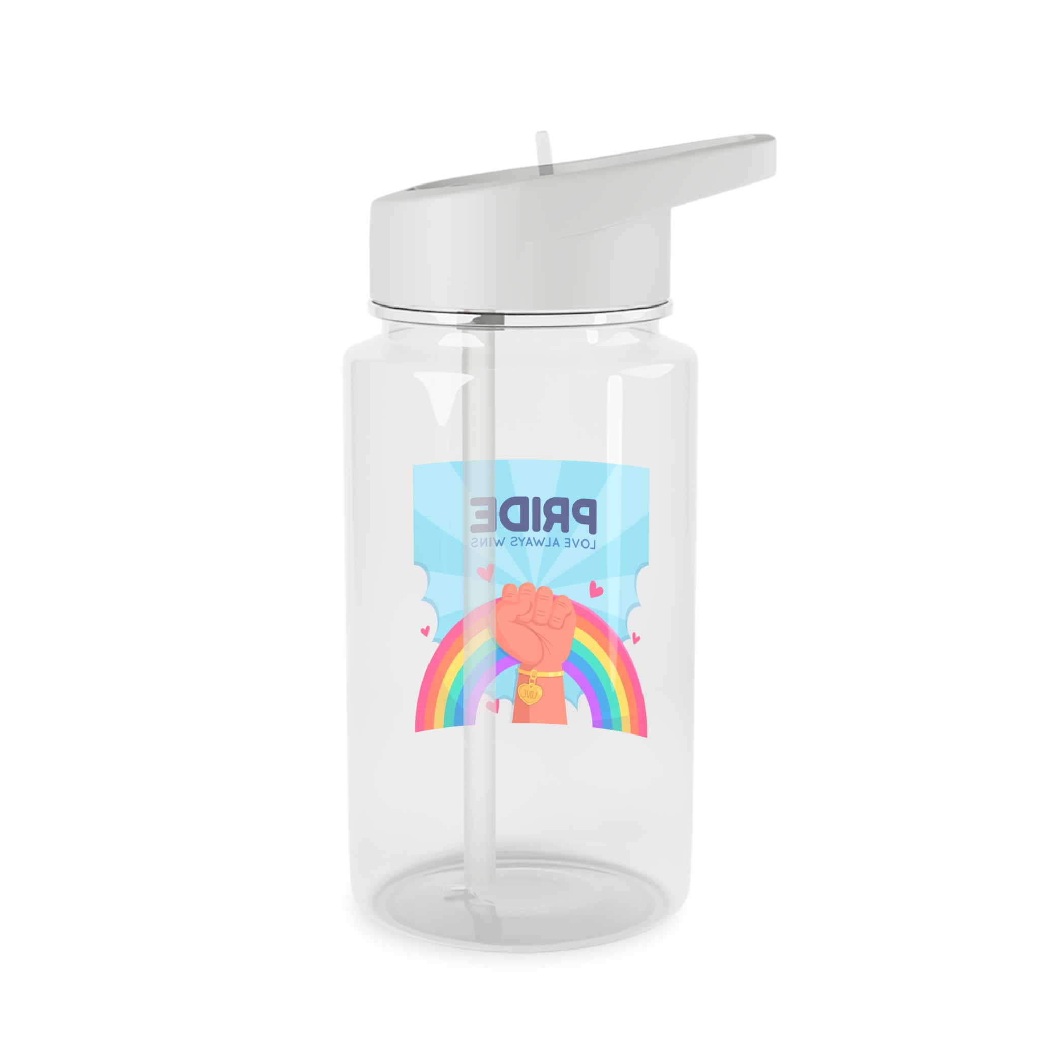 Pride Day Concept Tritan Water Bottle - Image 2