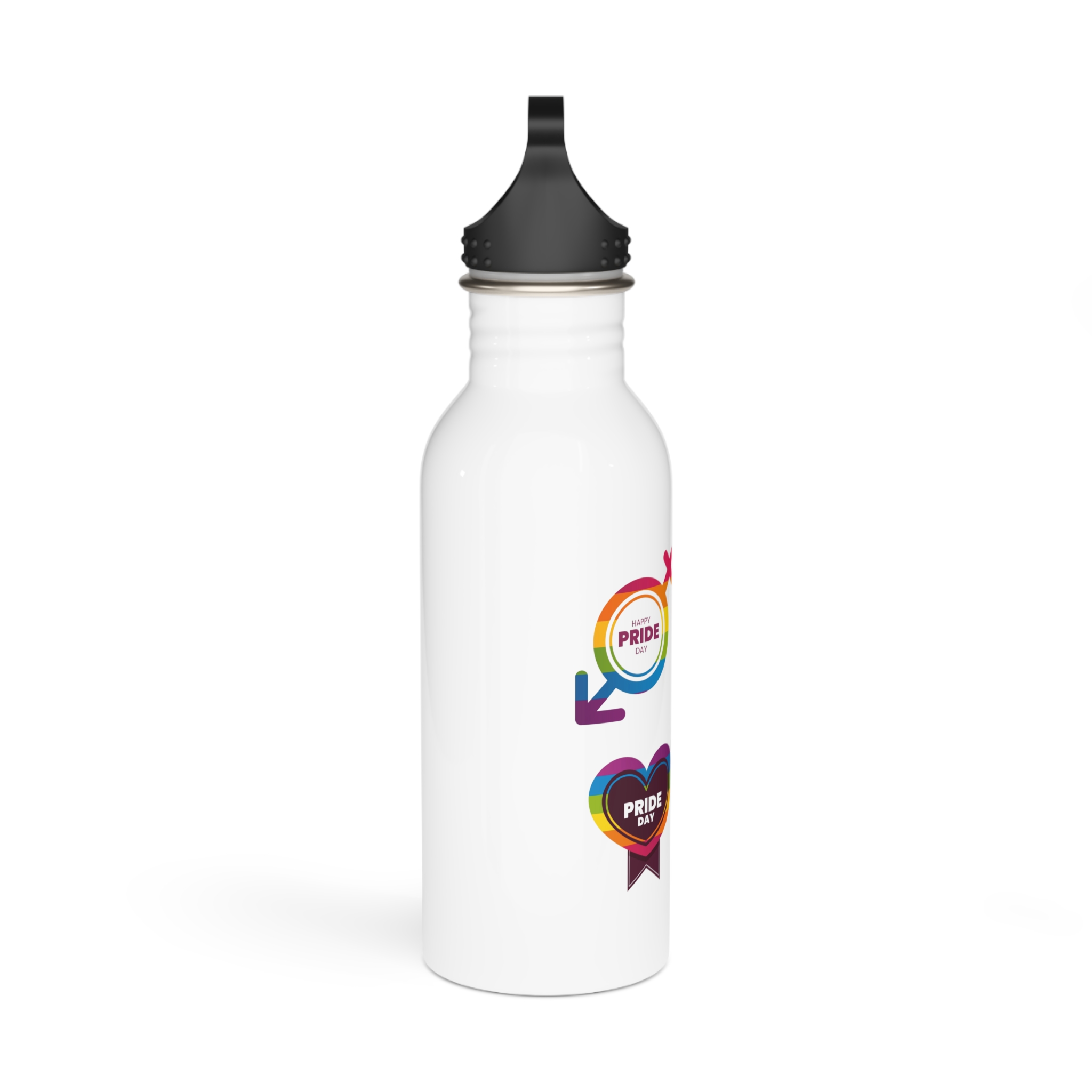 Label Collection With Pride Day Theme (1) Stainless Steel Water Bottle - Image 2