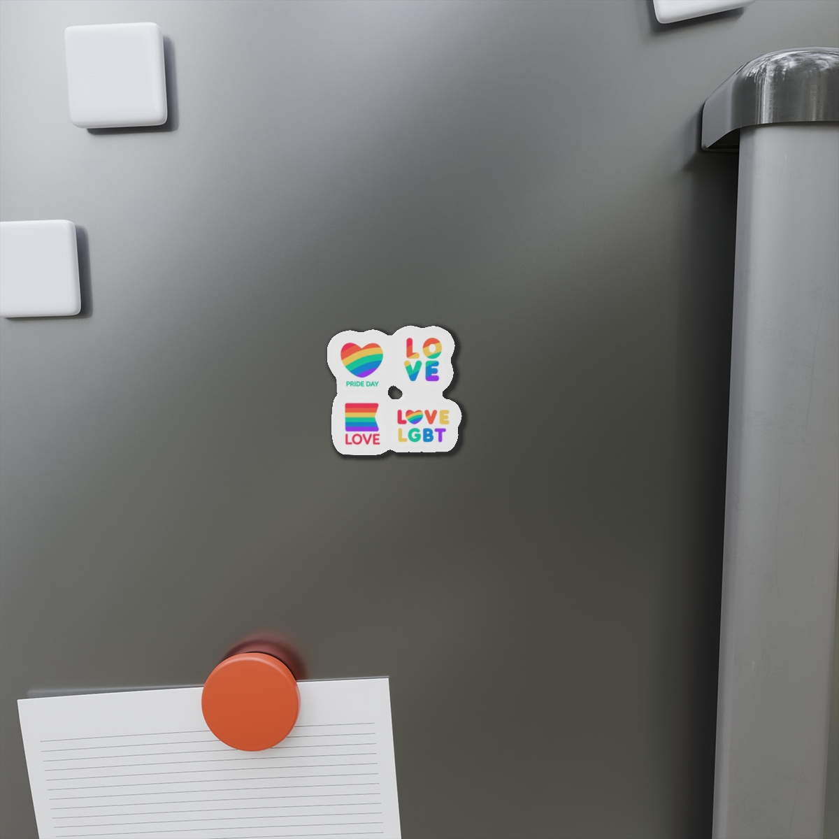 Pride Day Label Collection Theme Die Cut Magnets - Image 2