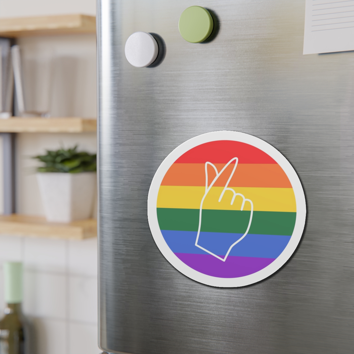 Lgbtq Diversity Rainbow Pride Concept Vector Isolated Illustration Die Cut Magnets - Image 15