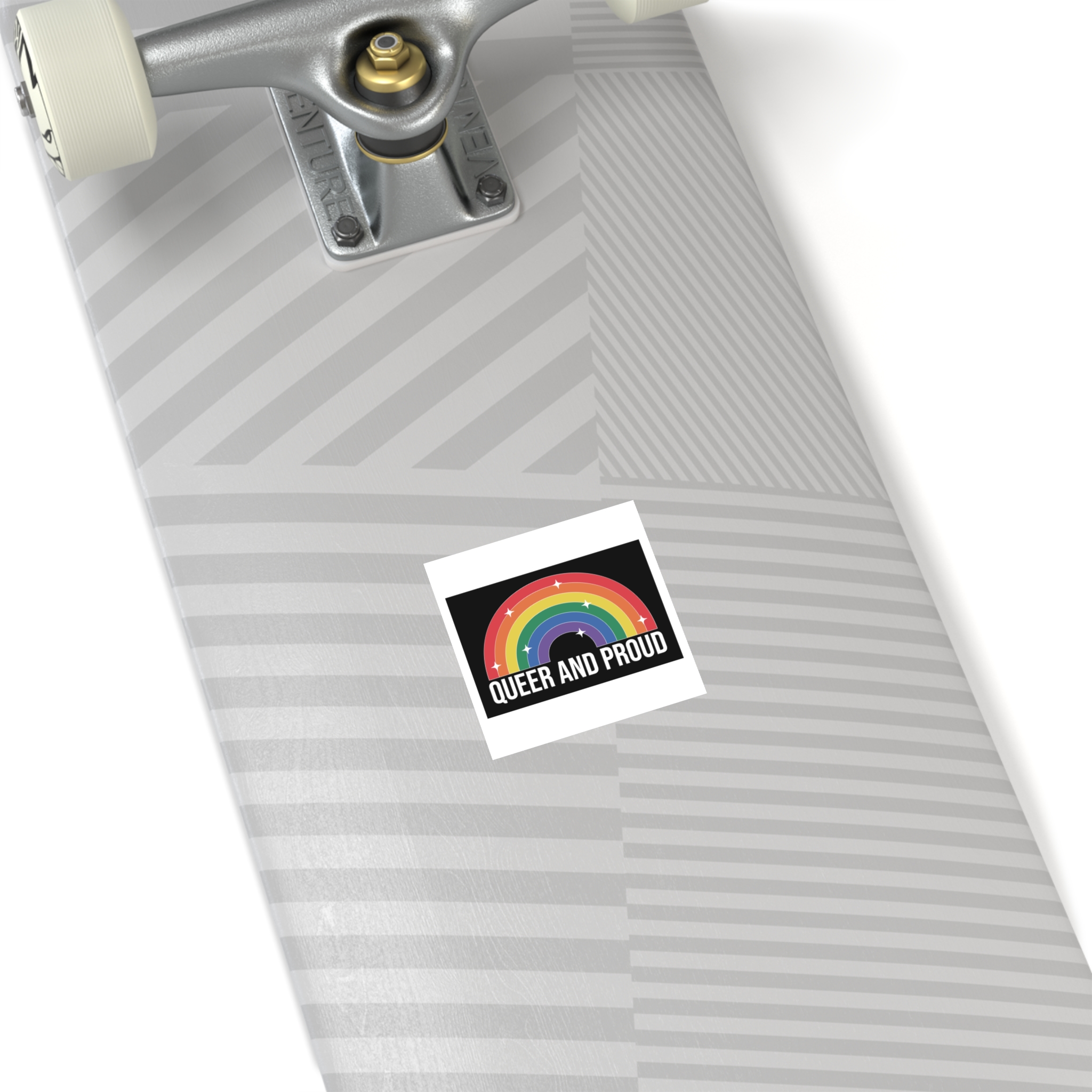 Pride Lgbtq Gay Typography Vector Tshirt Design(3) Laminate Stickers Square - Image 68