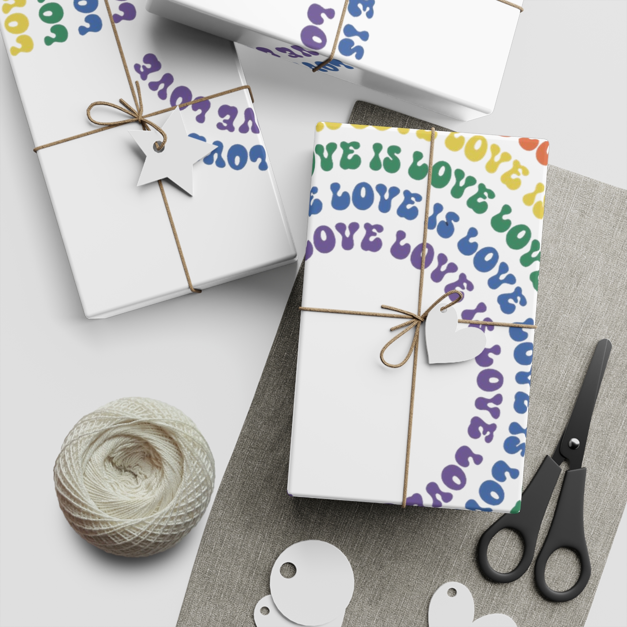 Pride Lgbtq Gay Typography Vector Tshirt Design Gift Wrapping Paper Sheets 1pc - Image 5