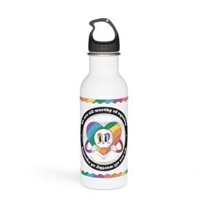 Hand Drawn Illustration Pride Month Celebration(3) Stainless Steel Water Bottle