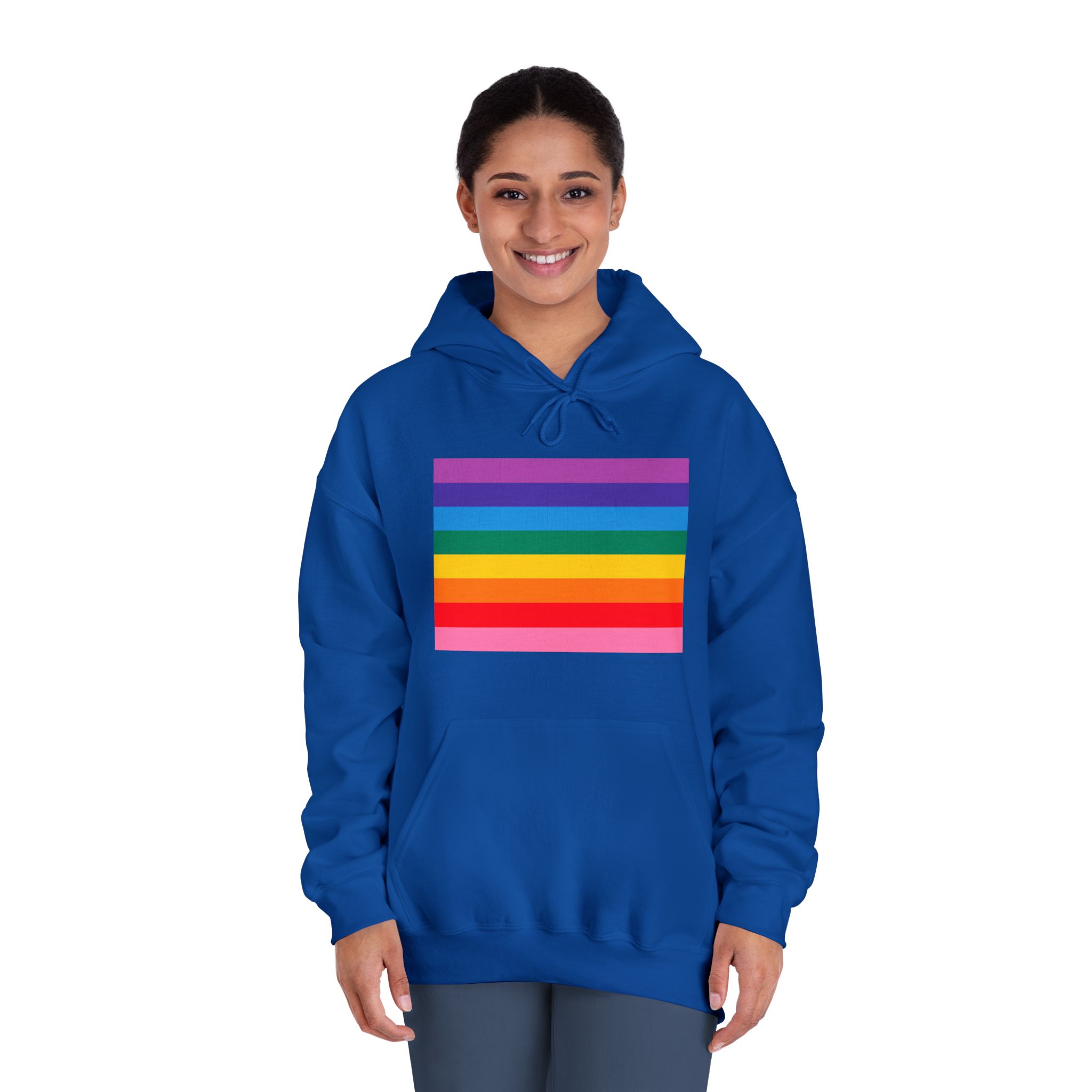 Pride Love Freedom Lgbtq Lgbt Heart Rainbow Love Wins Gay Lesbian Trans Homo Homosexual Colors Flag Diversity Parade Unisex Dryblend Hooded Sweatshirt - Image 28
