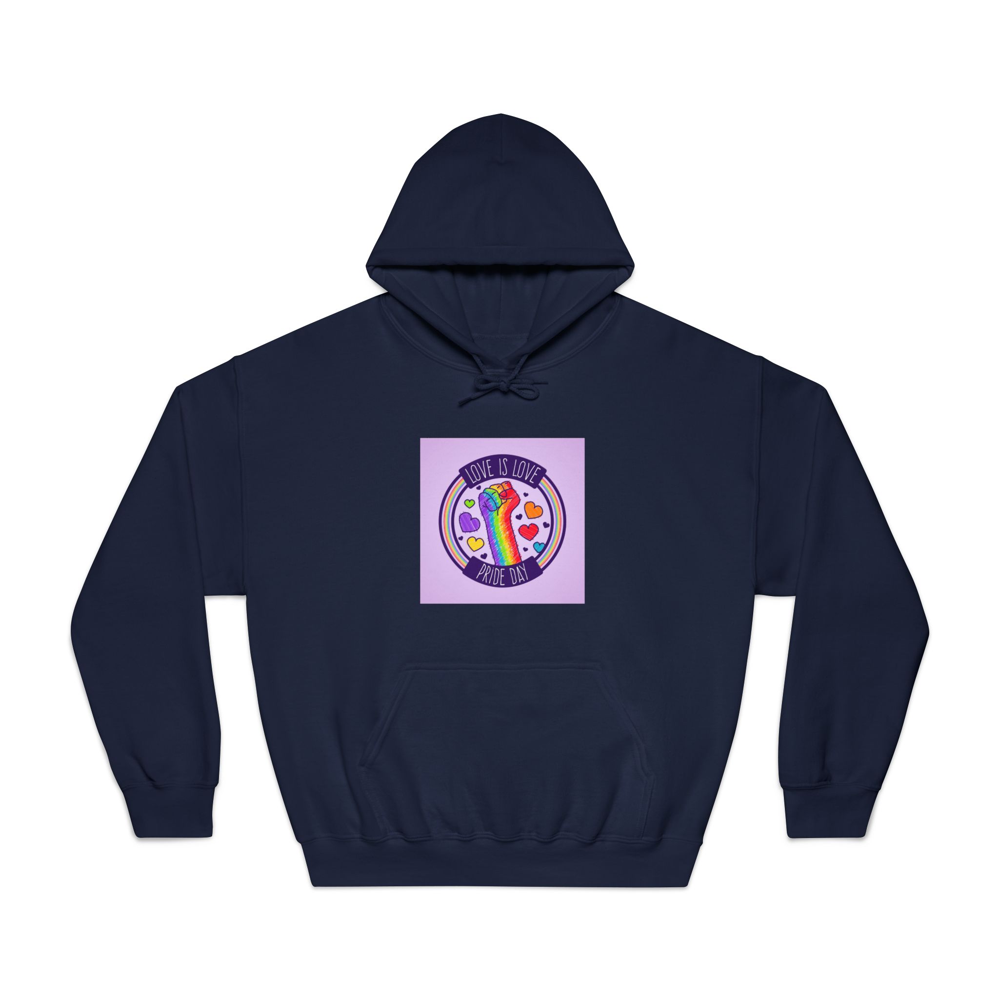 Pride Day Event Concept Unisex Dryblend Hooded Sweatshirt - Image 29
