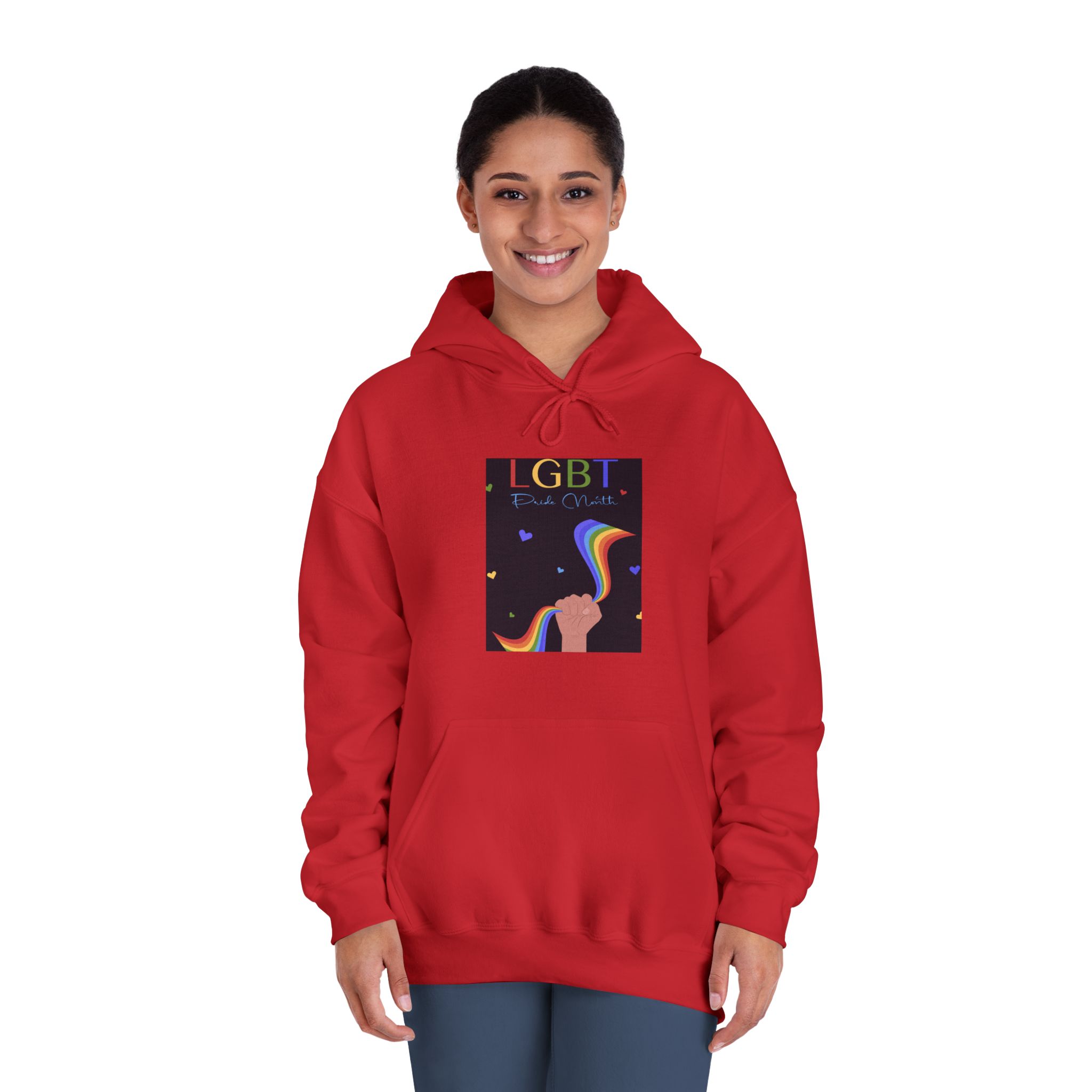 Poster Lgbt Pride Month Unisex Dryblend Hooded Sweatshirt - Image 36
