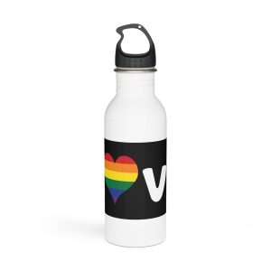 Love Stainless Steel Water Bottle