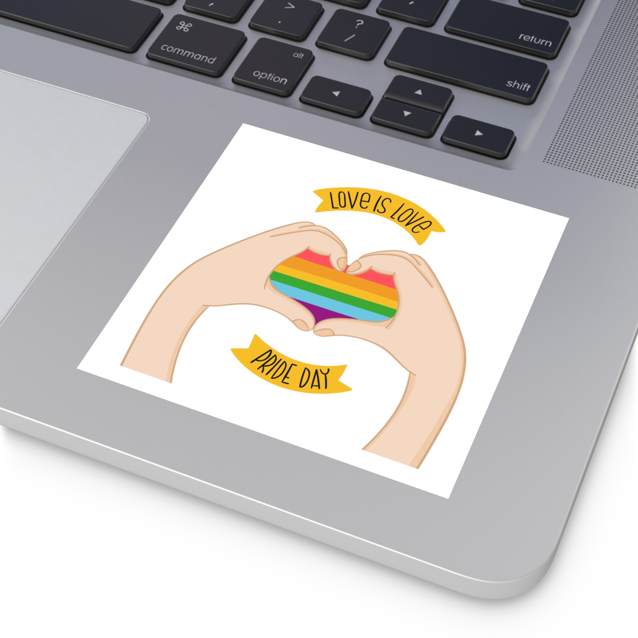 Pride Day Concept(1) Laminate Stickers Square - Image 23