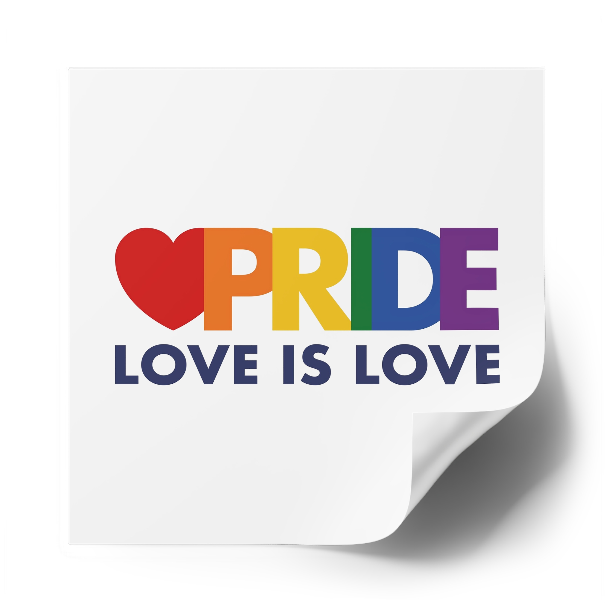 Lgbt Pride Month June 2026 Lesbian Gay Bisexual Transgender Lgbtq Flag Rainbow Love Vector (3) Laminate Stickers Square - Image 50