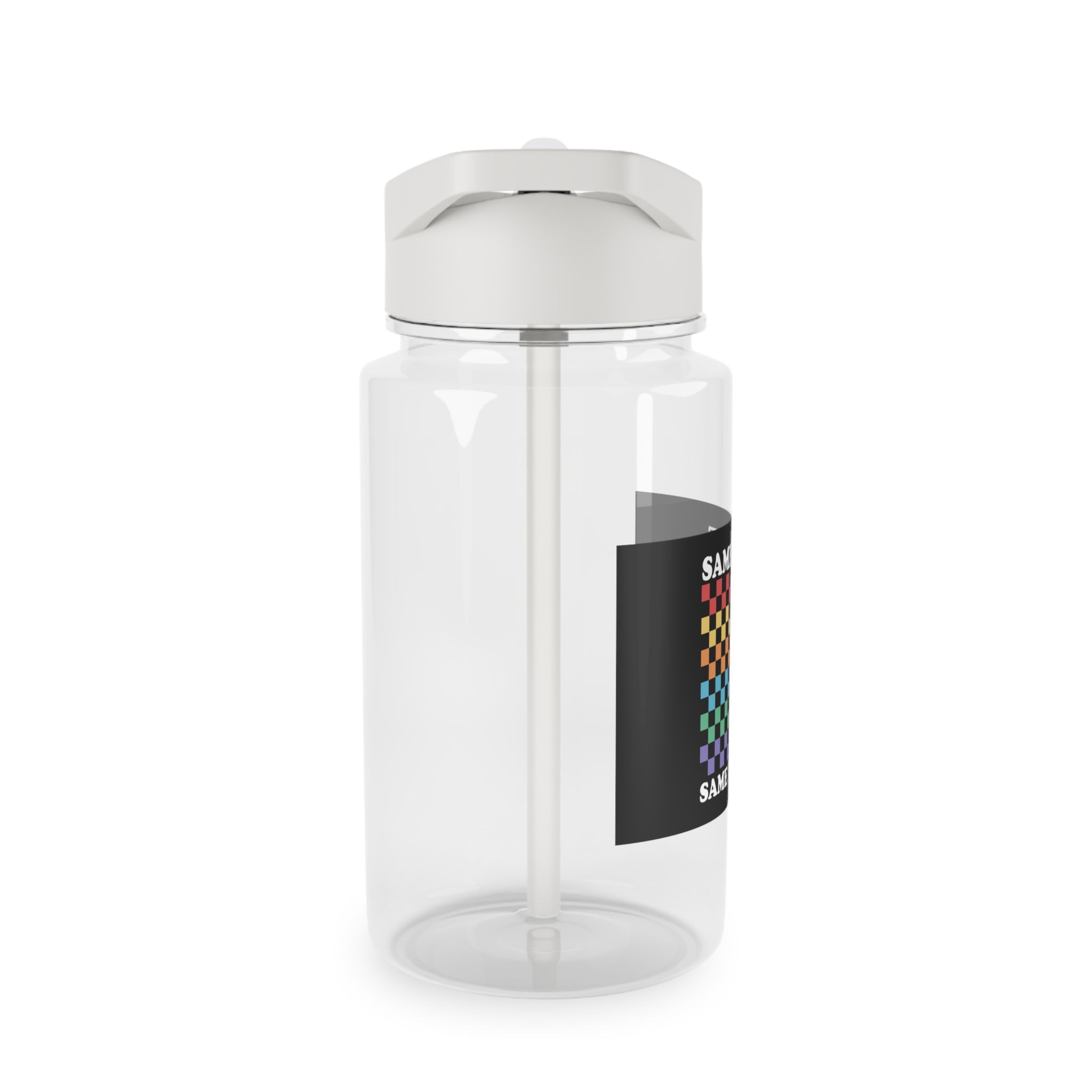 Pride Lgbt Gay Typography T Shirt Design Tritan Water Bottle - Image 4