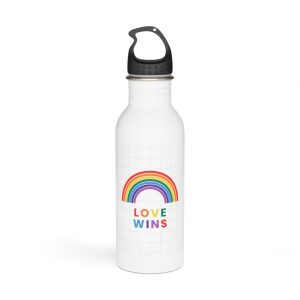 V959 Aum Socialmedia 01 Stainless Steel Water Bottle