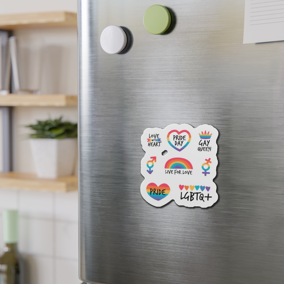 Pride Day Label Set Die Cut Magnets - Image 9