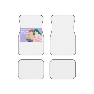 Lgbtq Gay Couple Banner Template Pride Month Car Mats Set Of 4