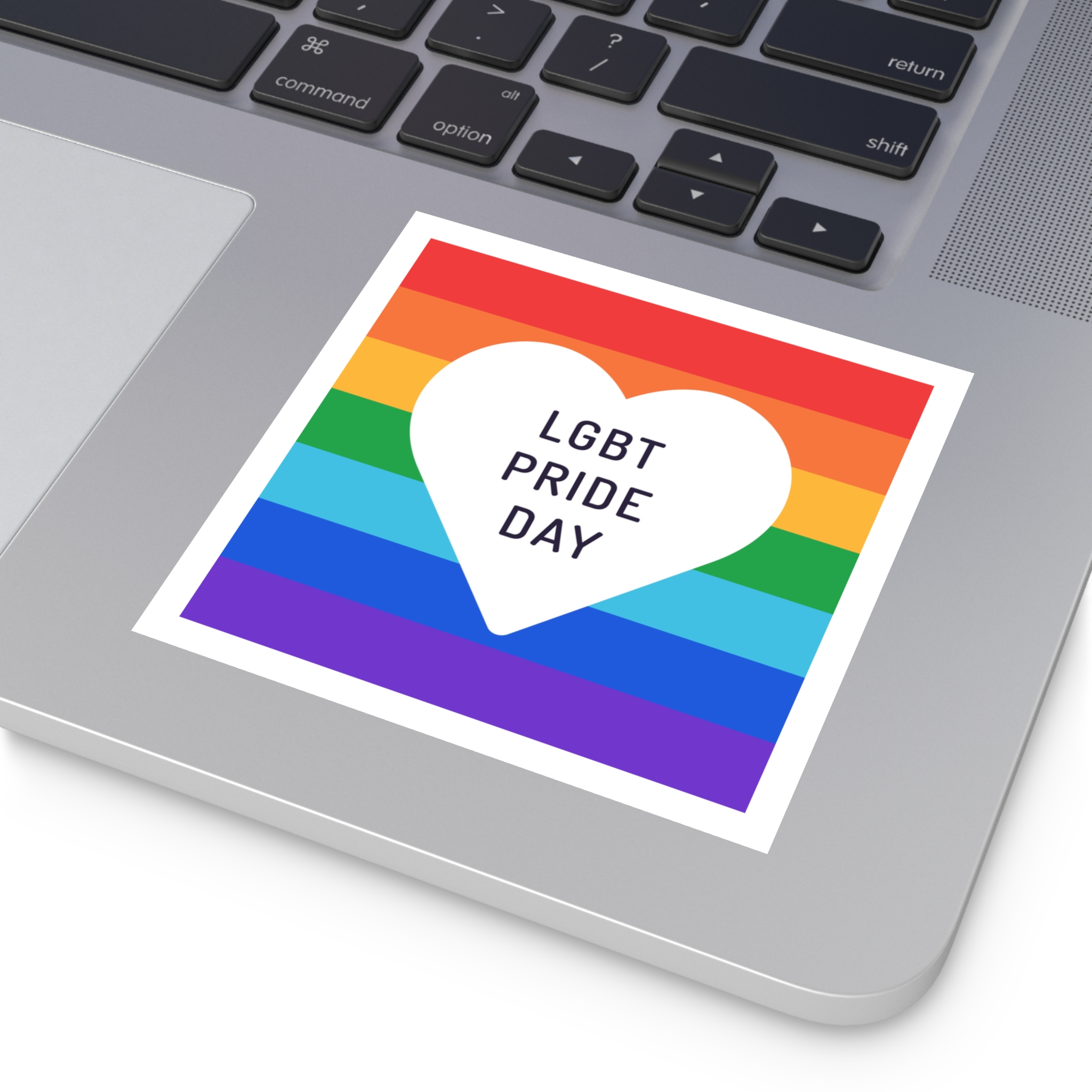 Pride Day 1 Laminate Stickers Square - Image 19