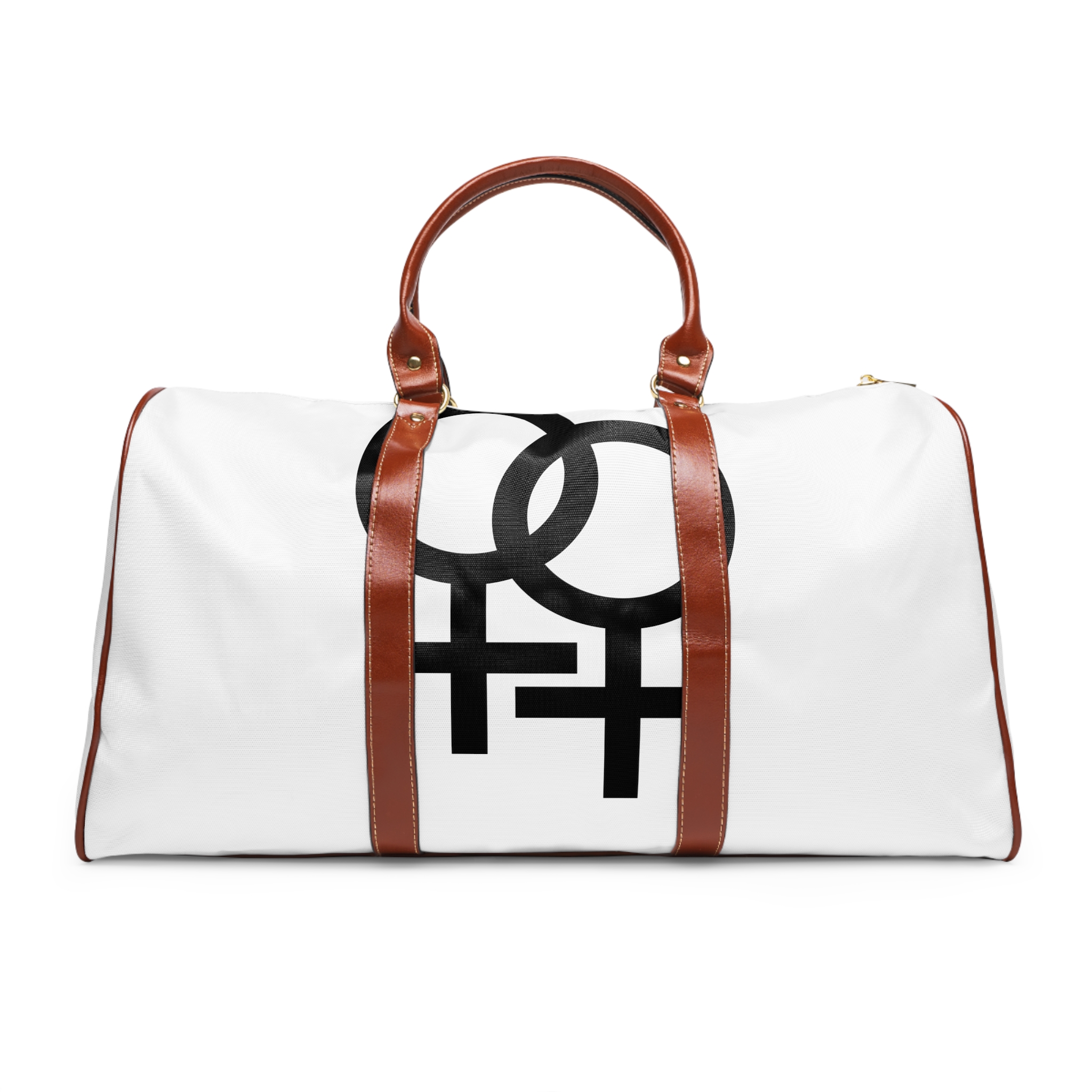 Double Female Symbol Waterproof Travel Bag