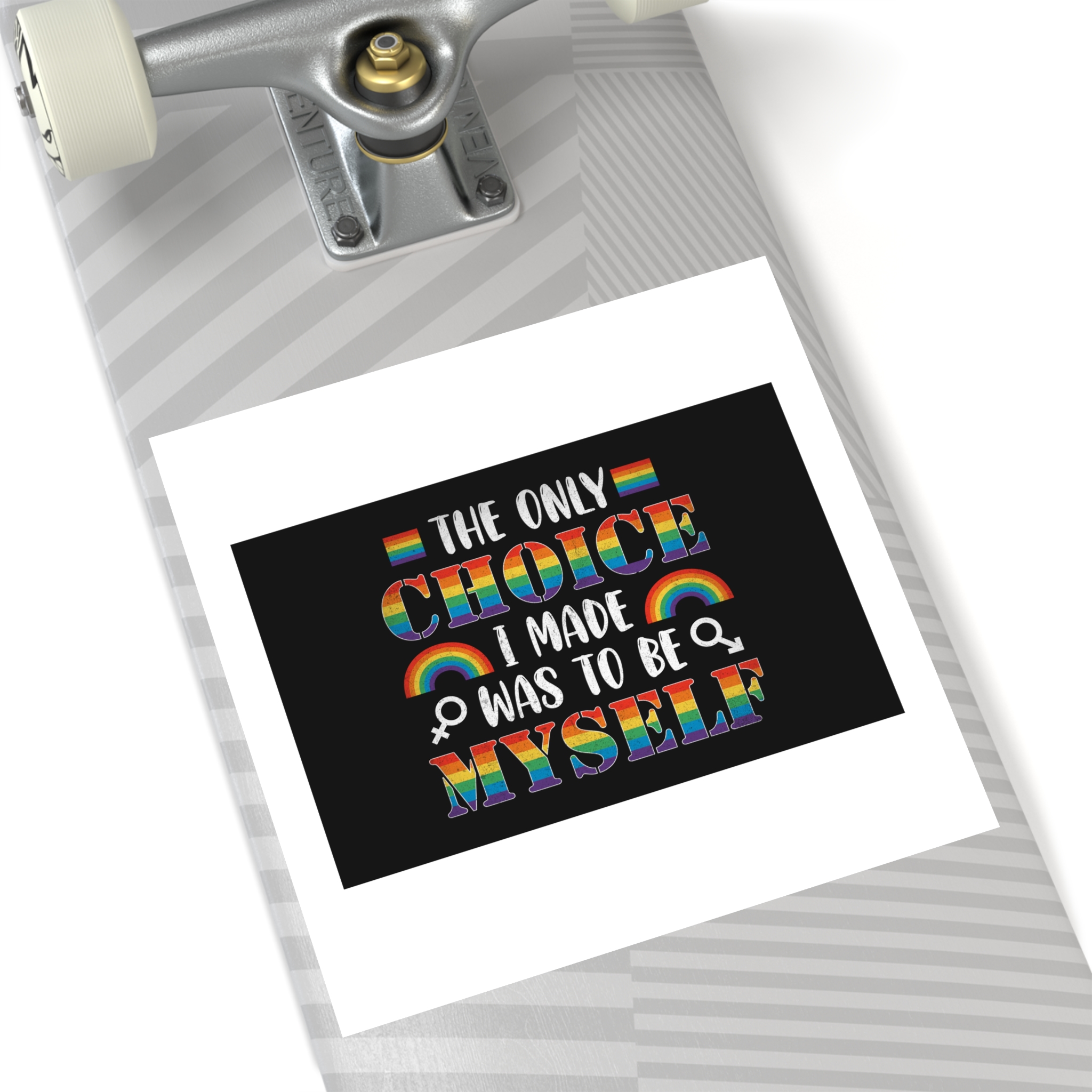 Pride Gay Rainbow Typography Vector Premium T Shirt(1) Laminate Stickers Square - Image 80