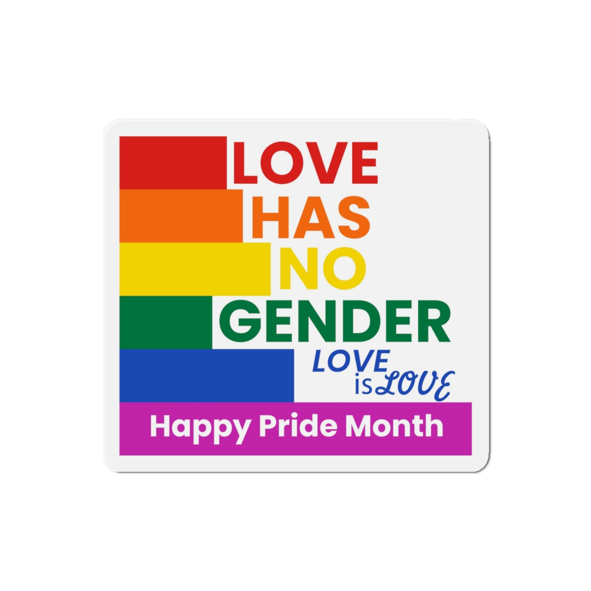 Creativesmoke Lgbtq 8 Die Cut Magnets - Image 13