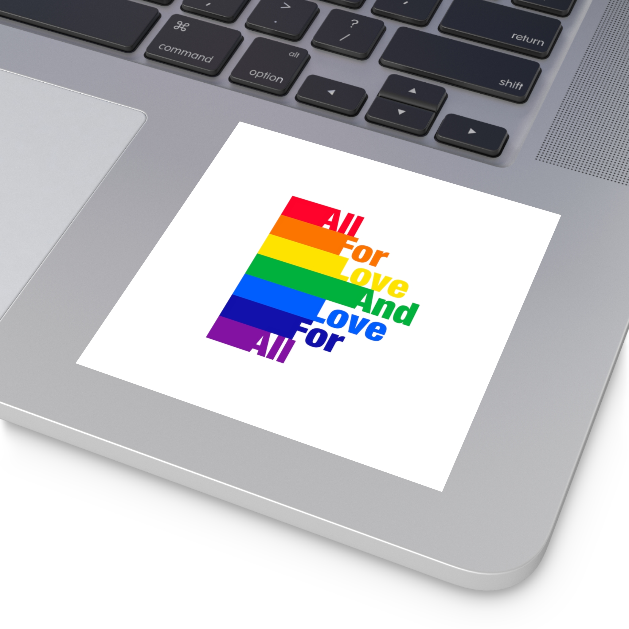 Pride Illustration Laminate Stickers Square - Image 31