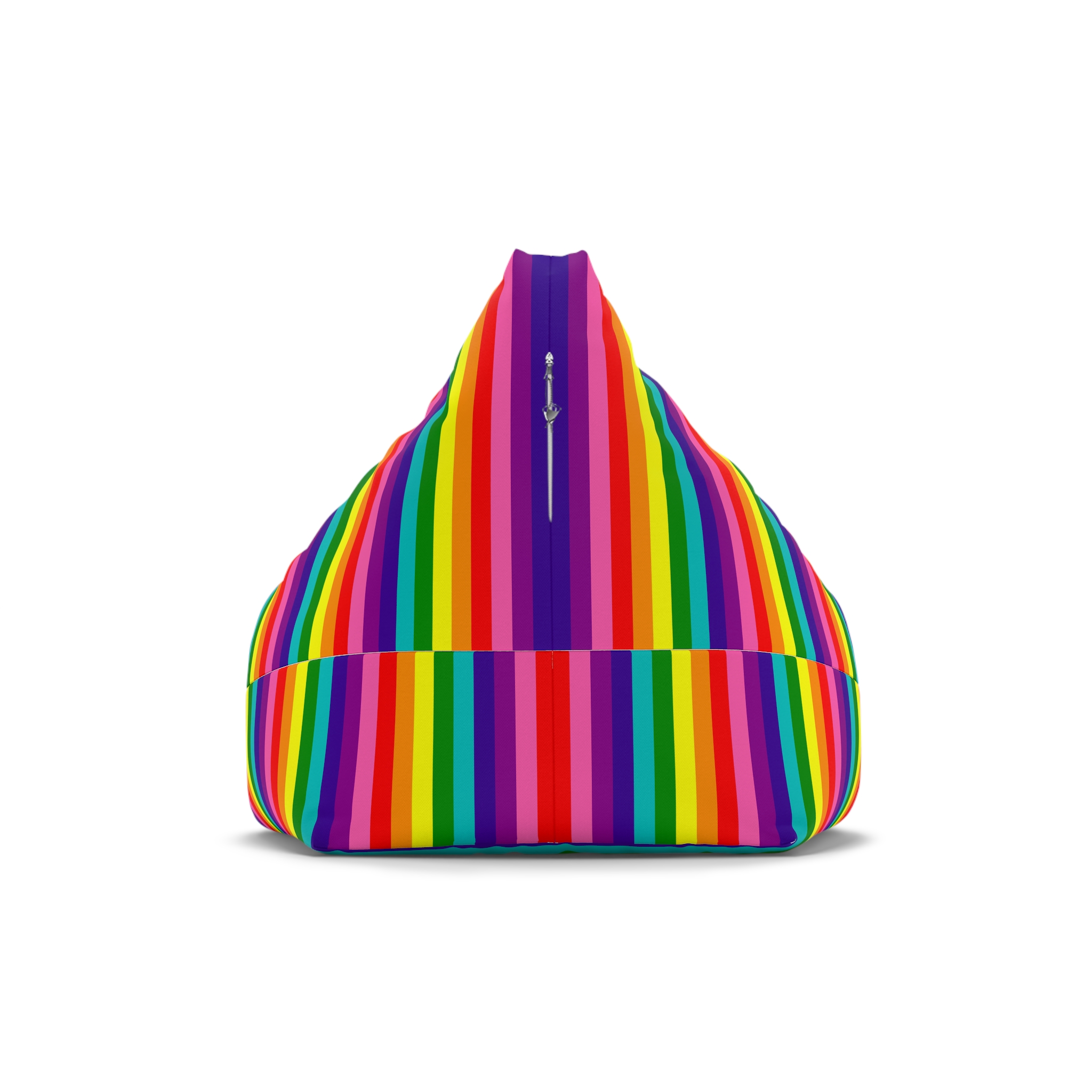 Gay Flag Rainbow Lgbt Pride Flag Global Symbol Equality Diversity Lgbtq Rights Love Acceptance Publi Bean Bag Chair Cover - Image 2