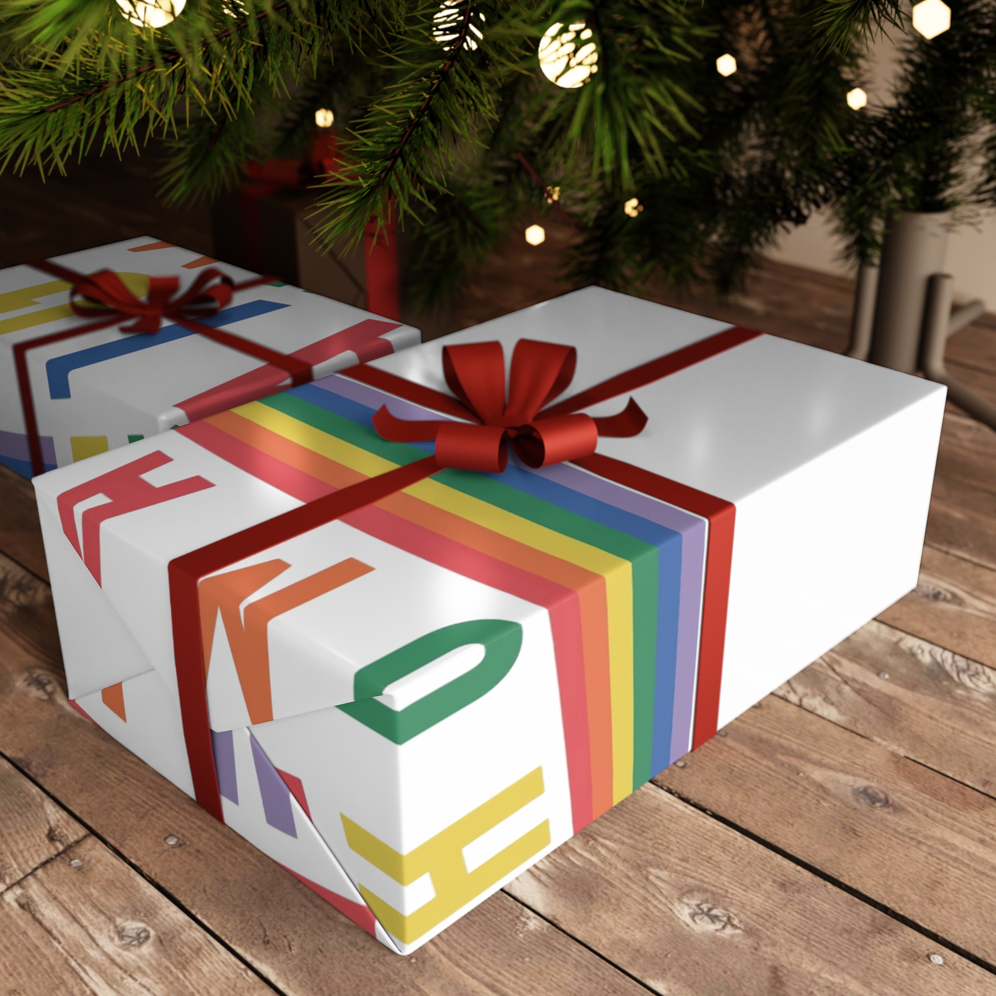 Lgbtq Pride Month Svg Design Bundle(2) Gift Wrapping Paper Sheets 1pc - Image 6