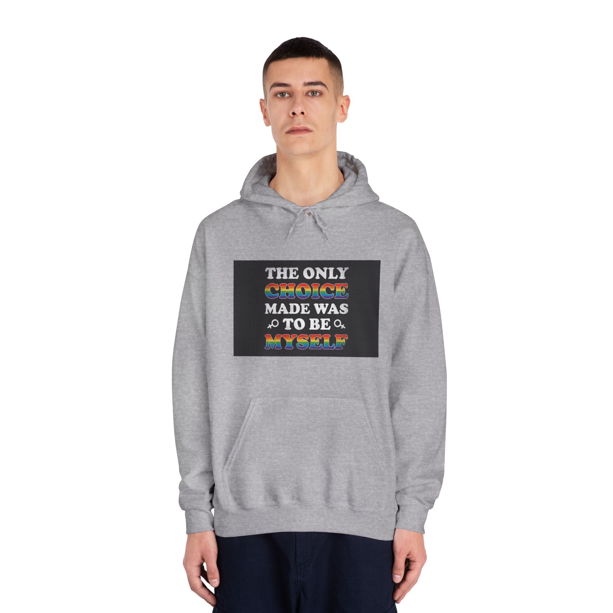 Mother Day Pride Rainbow Typography Vector Premium T Shirt Unisex Dryblend Hooded Sweatshirt - Image 15