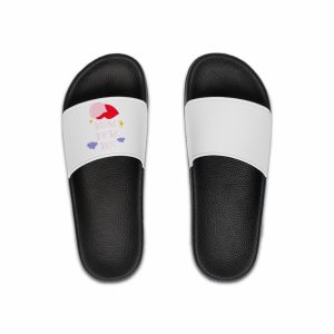 Pride Month Cartoon Funky Card Lgbt Festive Groovy Retro Poster Tolerance Freedom Mens Slide Sandals