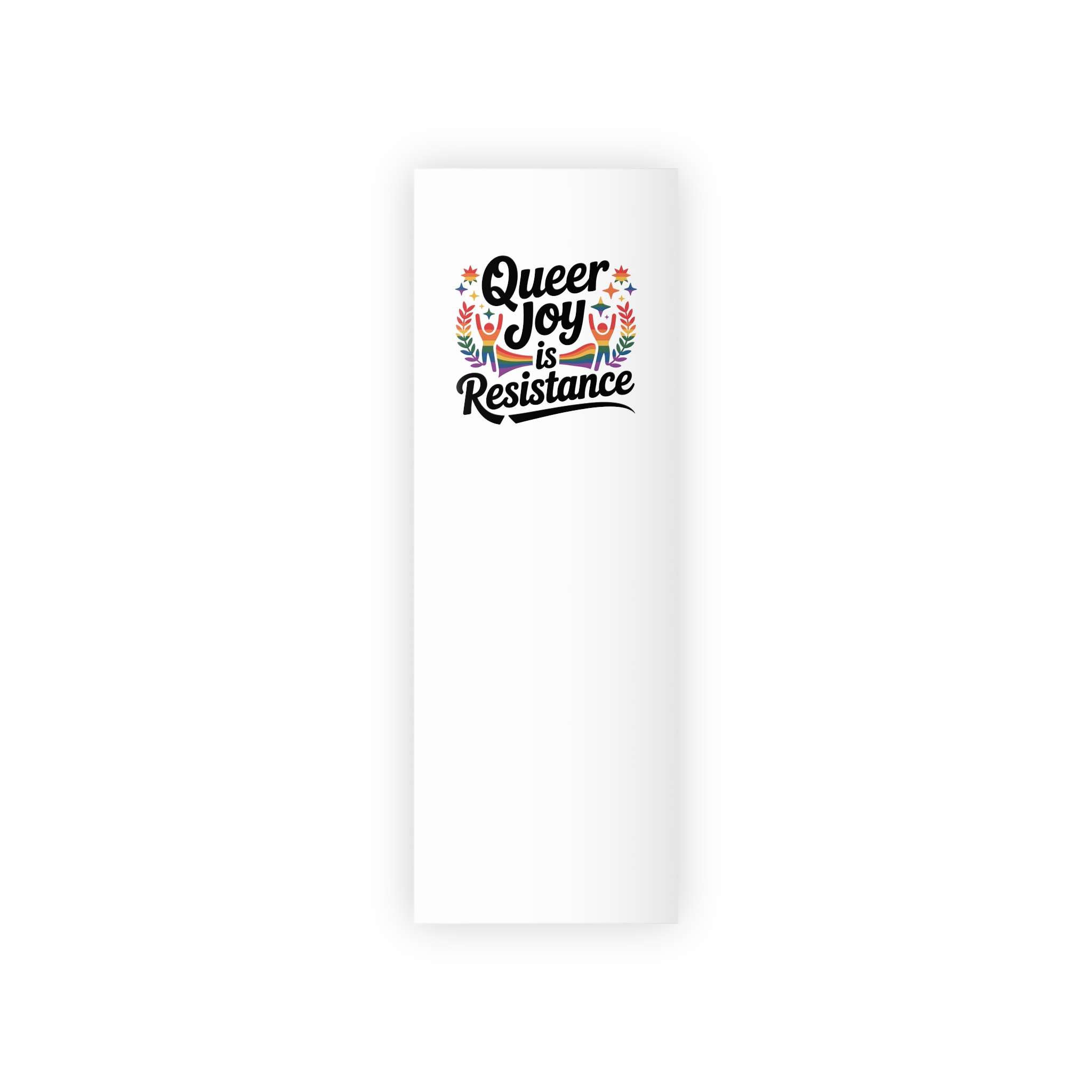 Queer Joy Is Resistance T Shirt Design Isolated White Background Gift Wrapping Paper Rolls 1pc - Image 5