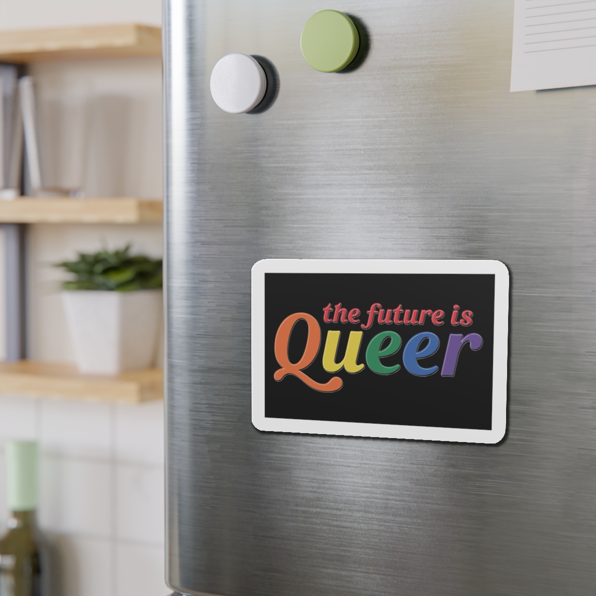 Lesbian Pride Design 7D1DA5 Die Cut Magnets - Image 12