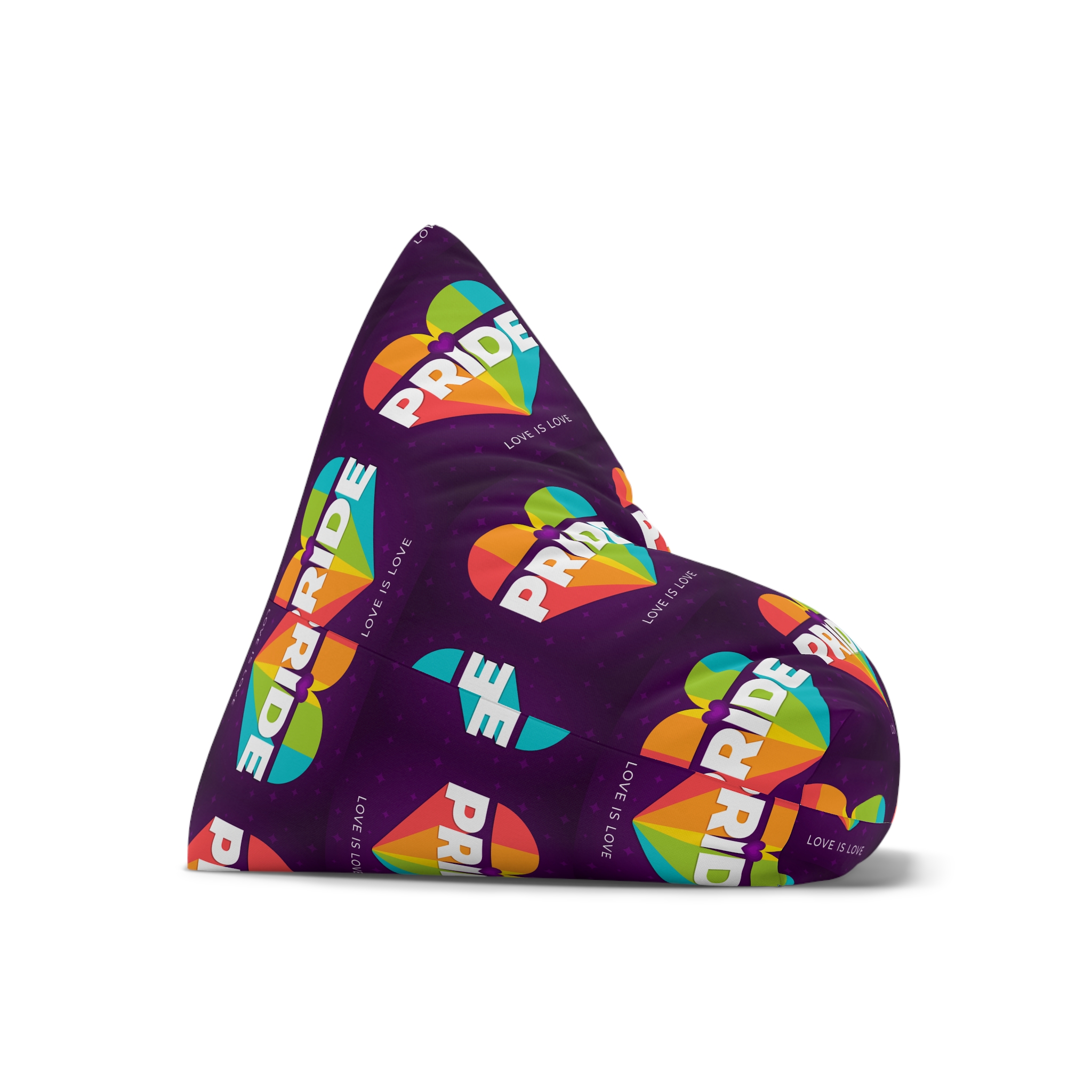 Colorful Pride Day Concept Bean Bag Chair Cover - Image 7