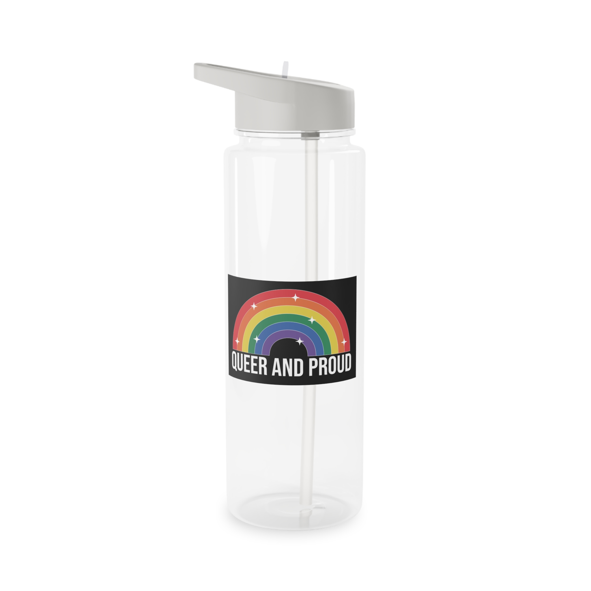 Pride Lgbtq Gay Typography Vector Tshirt Design(3) Tritan Water Bottle - Image 5