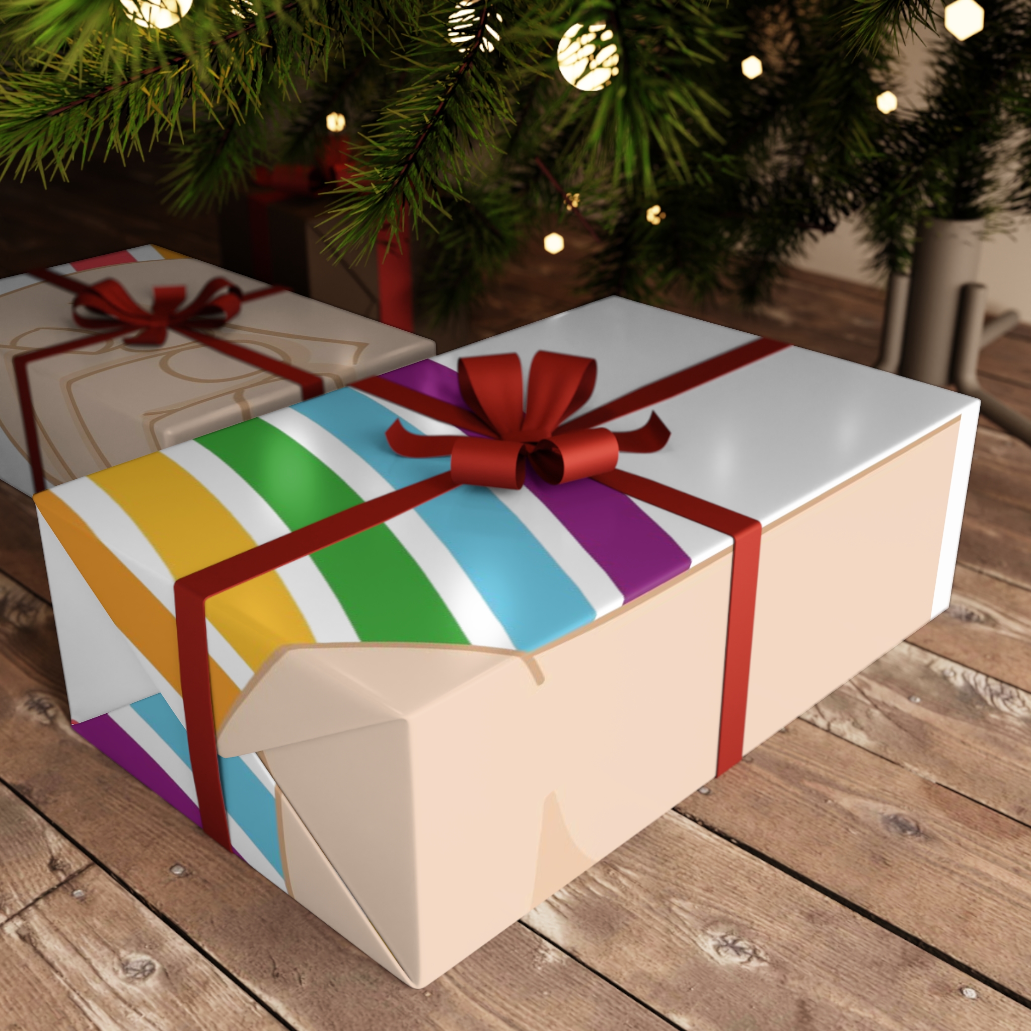 Pride Day Concept (2) Gift Wrapping Paper Sheets 1pc - Image 6